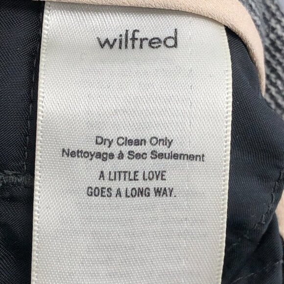 Aritzia Wilfred Grey Gimont Dress Work Pant Cashmere Wool Blend Size 4 - Picture 11 of 16